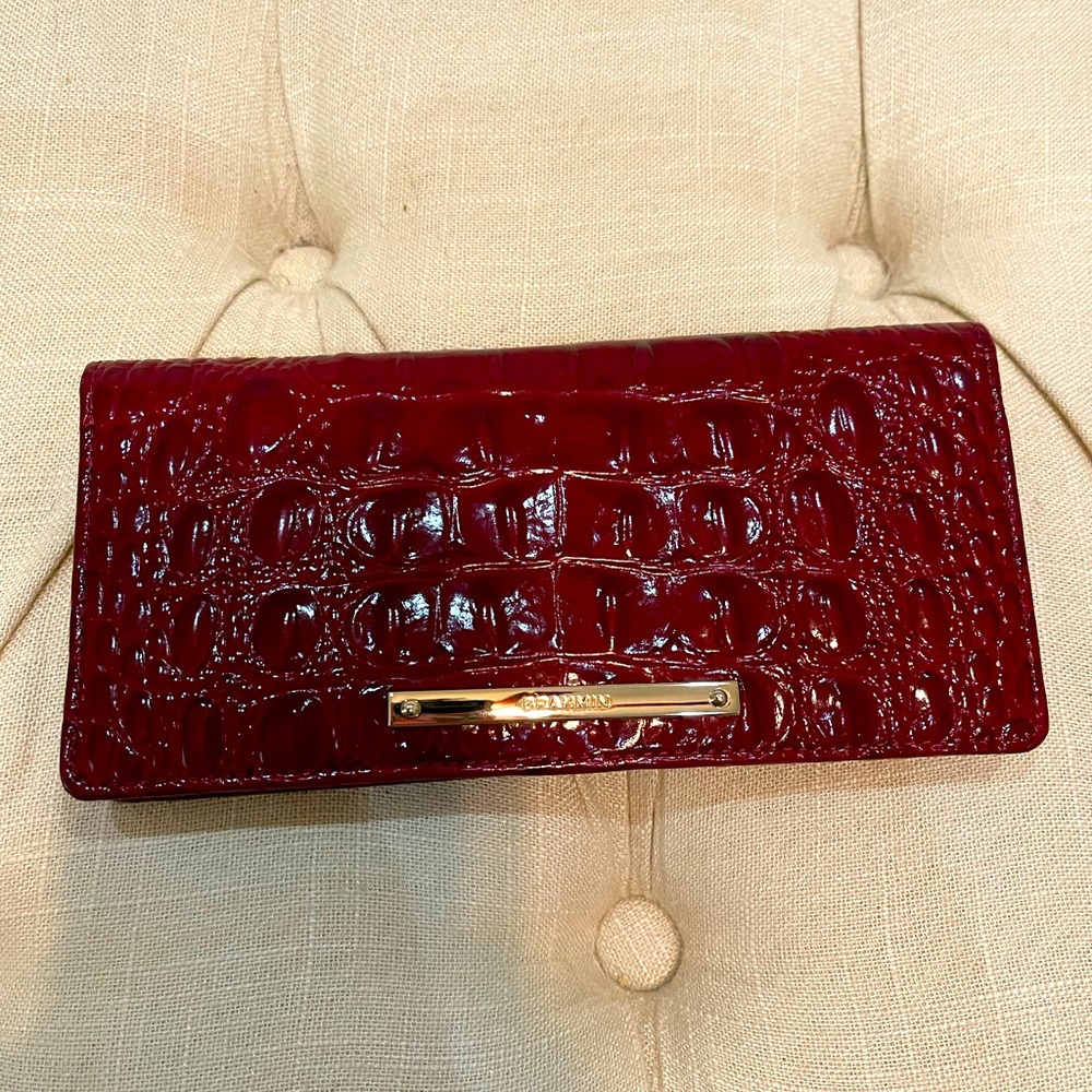Brahmin ADY wallet- crimson Red